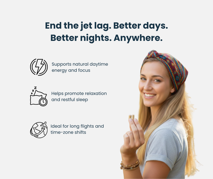 Jet Lag Slayer Pack: Sleep Better and Feel More Energized While Traveling
