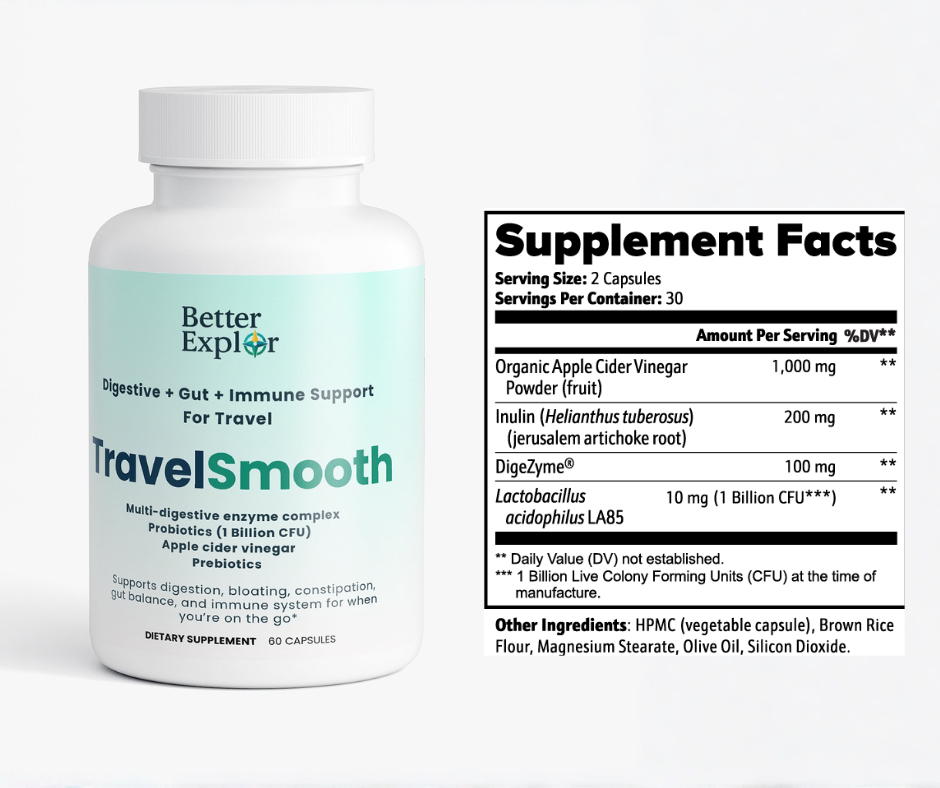 TravelSmooth: Don't let your gut ruin your trip