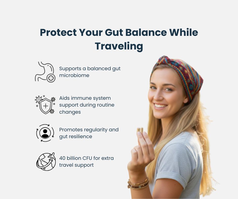 TripShield: Gut & Immune Support When Traveling
