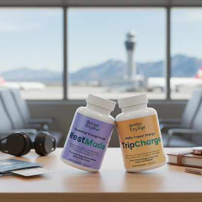 Jet Lag Slayer Pack: Sleep Better and Feel More Energized While Traveling