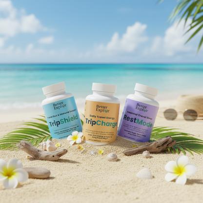 Core Explorer Pack: Support Your Gut, Sleep & Energy While Traveling