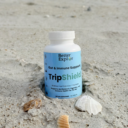 TripShield: Gut & Immune Support When Traveling