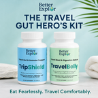 Travel Gut Hero's Kit: Gut and digestion support for traveling