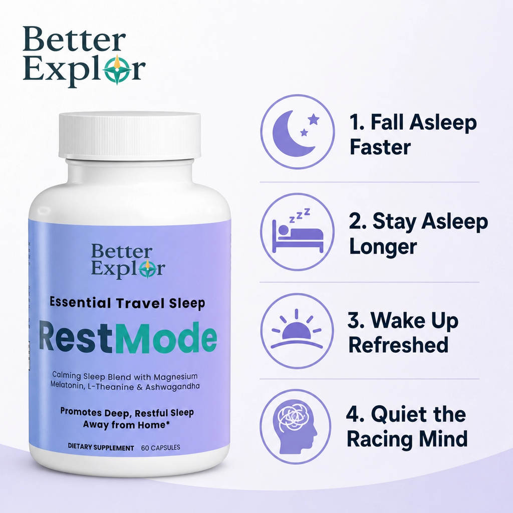RestMode: Sleep Support for New Beds & Time Zones